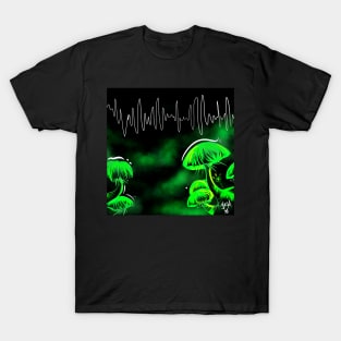 Mycena chlorophos bioluminescent T-Shirt